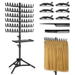 Braiding Hair Rack - Black