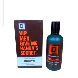VIP MEN  Give Me Hanna's Secret Brown Eau De Parfum – 100ml Natural Spray for Men