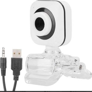 Mini HD Clip Webcam for PC & Laptop with Built-In Microphone