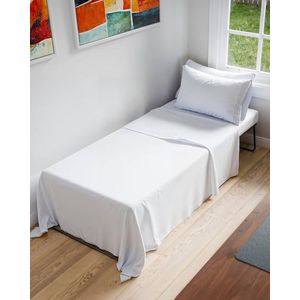 Spice Bedsheets Shs Bedsize Bedsheet-Single Bed- White-2 piece 