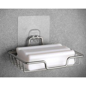 2 Set Soap Dishes Bathroom Adhesive Soap Dish Soap Bar Holder