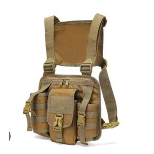 AD Multifunctional Chest Vest  Bag - Multicolour