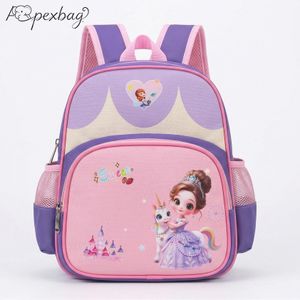 Lightweight Kindergarten Bag, Princess Unicorn Backpack for Girls (Grade 1)