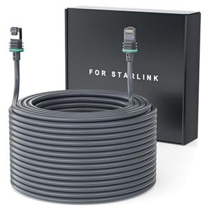 Starlink GEN 3 Standard Cable 46M – High Speed Ethernet & Power Extension Cable