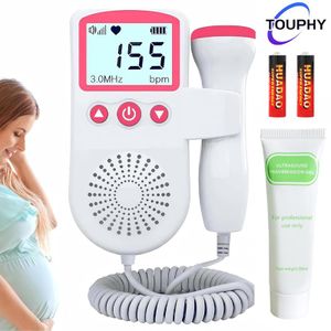 TOUPHY Fetal Heartbeat Doppler Pregnancy Accessories Portable Baby Monitor Heartbeat Bag Easy to Use at Home
