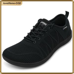 ASHION Men’s Black Mesh Sneakers: Lightweight, Breathable Casual Shoes for Daily Wear