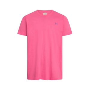 Police Zebra Men's Classic Cotton Crewneck T-Shirt –  Short Sleeve Fitted Casual Plain Tee with Embroidered Chest Logo – White 