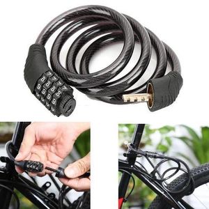 Bike Anti Theft Chain Lock 4 Digit Password Combination Foldable Mini Cycle Folding Lock Security Steel Lock for Bike Motorcycle