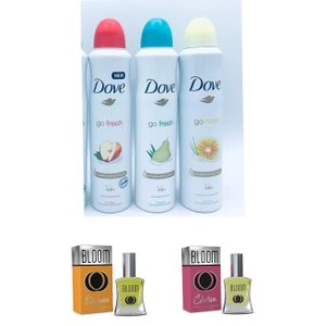 Unisex Body Combo ( 1 Dove & 2 ps perfume oil)