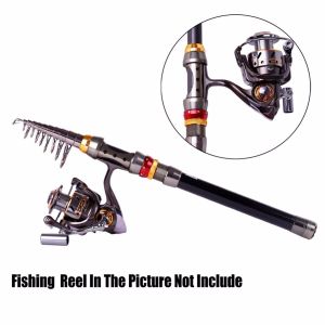 Leo Fishing Rod And Reel Combos Telescopic Fishing Pole With