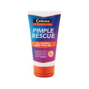 Cuticura  Pimple Rescue 4-in-1 Oil Control Face Wash Gel - 150ml