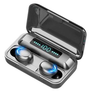 F9-5 Bluetooth Earbuds True Wireless Earphone Waterproof Headset Premium Sound with casing that can also charge your phone