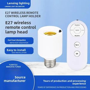 E27 Smart Bulb Wifi with Remote Control Lamp Holder + White
