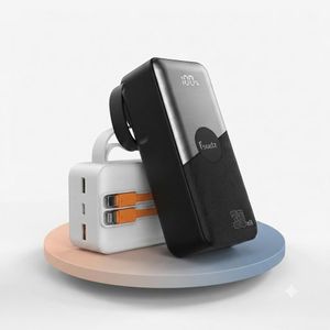 Fast 22.5W Charging Power Bank 30000MAH Power Bank Charger Type C Power Bank With Cables For Android Phone iPhone Power Bank