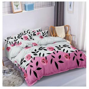 Spice Bedsheets Double Bed Size Sheet-3 pieces- Pink