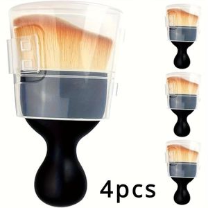 None Multi-Functional Soft Brush with Protective Cover