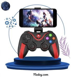 New V13 Wireless Gamepad for PC and Android Devices - Multi Device Bluetooth Game Controller for Phone, iPhone, Tablet, Smart TV, and Home Entertainment Game Stick Consoles