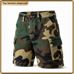 ASHION ASHION Kids Cargo Shorts for Boys – Breathable Cotton Multi-Pocket Summer Casual Outdoor Wear