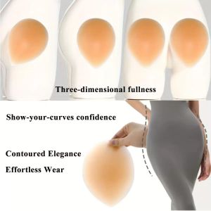 Seamless Nude Silicone Hip Enhancer Pads