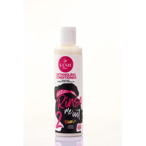 Lush Hair Detangling Conditioner "Rinse Me Out" - Infused with Rooibos, Amla & Hibiscus Oil (370ml)
