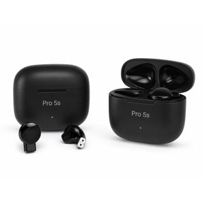 Pro 5s Premium Bluetooth Earbuds - Black 