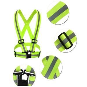 A Design Reflective Pros Sport Vest for Outdoor Sporting - Green