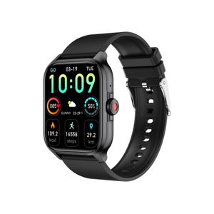 Smart Watch Bluetooth-compatible Calling Heart Rate - Black
