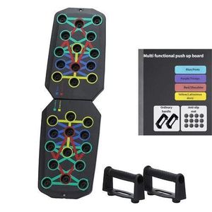 Multifunctional Push-Up Board with Resistance Bands & Handles