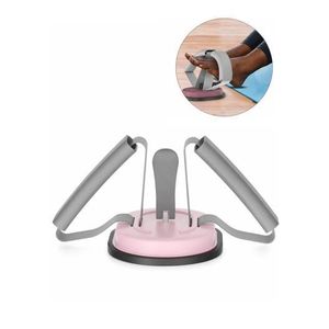 Sit-Ups Assistant Device with Suction Cup, Abdominal Muscle Exercise Machine - Purple