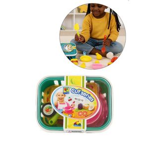 Kids Play Toy Set- Kitchen Cooking Toys For Kids - Boys Girls Cookware 