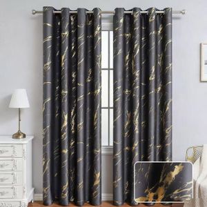 2in1 curtain set ( grey)