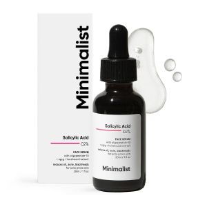 Minimalist Salicylic Acid 2% Face Serum - Anti-Acne, Blackhead & Oil Control Formula/acne remover- 30ml