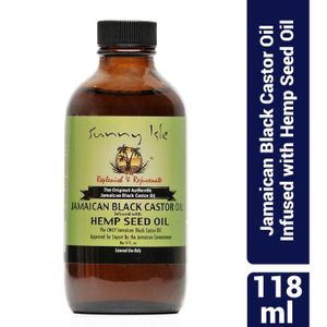 Sunny Isle Jamaican Black Castor Oil Infused with Hemp Seed Oil - 118ml