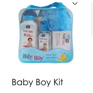 New BABY BOY BATH KIT-BLUE