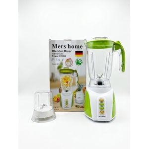 Mers home 2-in-1 Countertop Electric Blender & Dry Spice Grinder