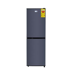Nasco NASD2-20FL Double Door Fridge Bottom Freezer - 158 Litre Silver
