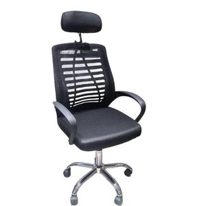 High Back Ergonomic Mesh Office Swivel Chair - Black