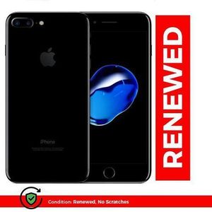 Renewed Apple iPhone 7 Plus - 5.5" - 128GB HDD - 3GB RAM - 12MP Rear/7MP Front - 2900mAh - Black