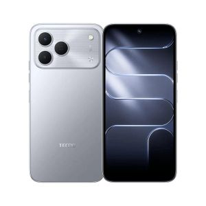 TECNO Spark 50 4G – 128GB Storage – 4GB RAM – 7000mAh Mega Battery – 120Hz 6.78" Display – 50MP AI Camera – IP64 – Android 16 – Titanium Grey