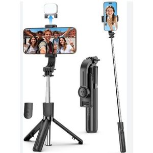 AD Classic P180 Heavy DutyTripod Selfie Stick- Black