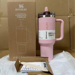 Stanley  Quality Insulated Tumbler Cup With Stroll (1.2 L)- Pink