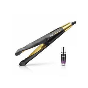 50W Professional Hair Straightener & Curling Iron with Adjustable
