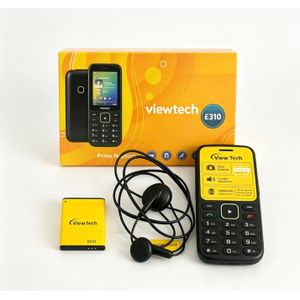VIEW TECH ViewTech VT-E310 Feature Phone,2.0" Display,Dual SIM GSM,...