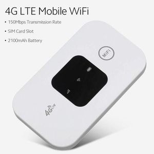 4G LTE Portable WiFi Hotspot for Africa  2100mAh Battery, 10-User Sharing, 150Mbps Speed, Dual SIM Slot (Optional), Built-in Antenna  Pocket WiFi Router for Travel, Car, Home & Business