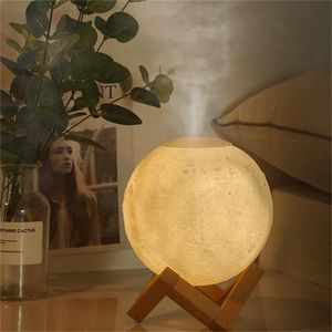 WakeView 880ml Air Humidifier Moon Night Light Portable Home USB Large Capacity