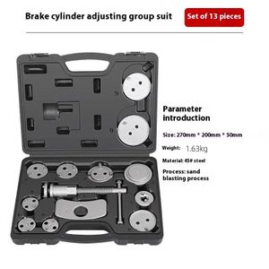 13Pcs Brake Caliper Piston Wind Back Tool Kit,Disc Brake Calipers Rewind Adjust Repair Tools Set