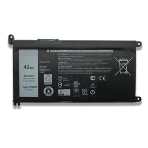 YRDD6 Replacement Battery For Dell Inspiron/Vostro/Chromebook/Latitude Series  - Black