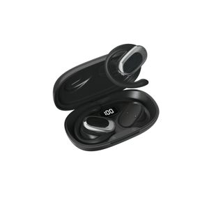 New black ear-type Bluetooth headphones that won't fall off during exercise or running