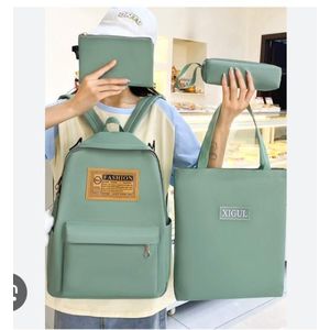 A Bonne Classic 4 in 1 School Backpack - Green
