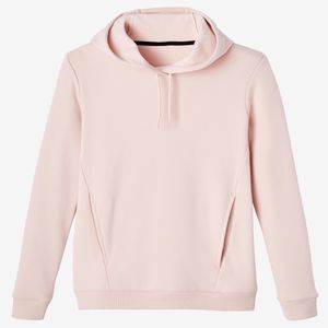 Decathlon Women's Fitness Hoodie 520 - Pink Quartz
